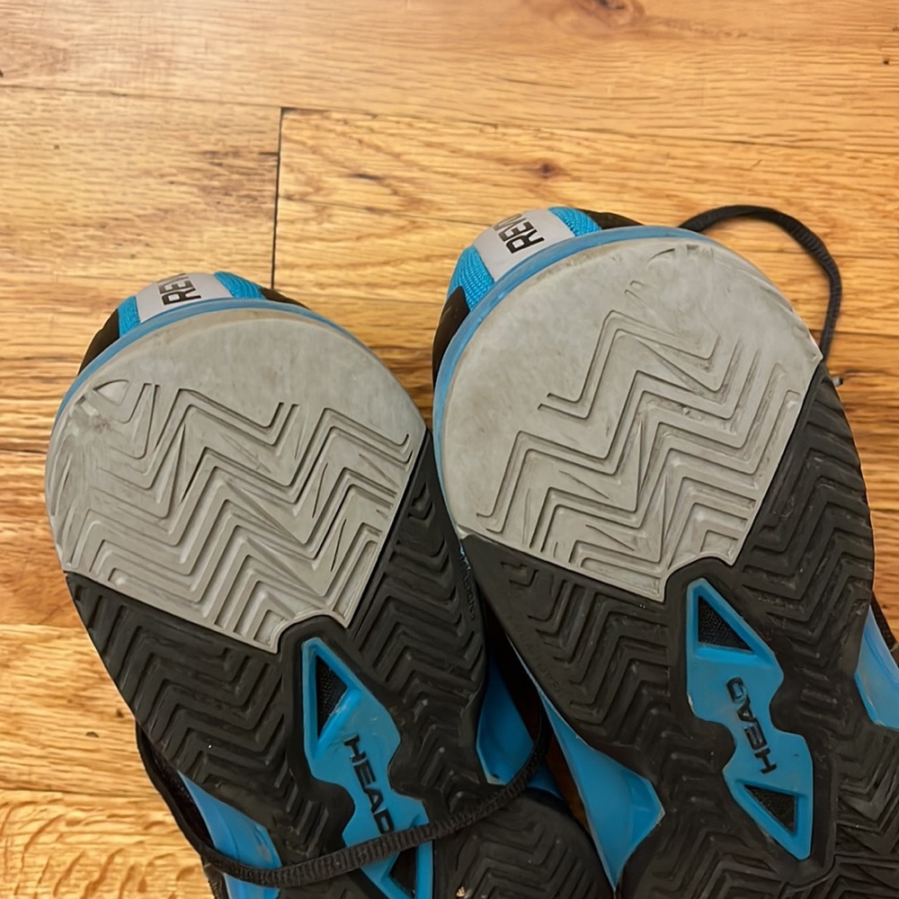 Head tennis men’s sneakers- size 11- revolt pro 3.5z. Black and turquoise - Picture 3 of 8